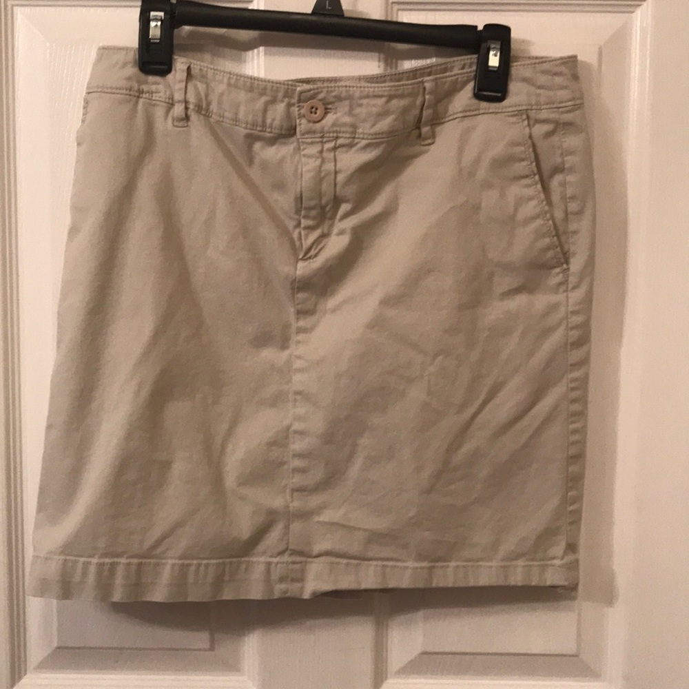 Khaki skirt